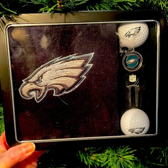 Philadelphia Eagles golf set NIB - Picture 1 of 1